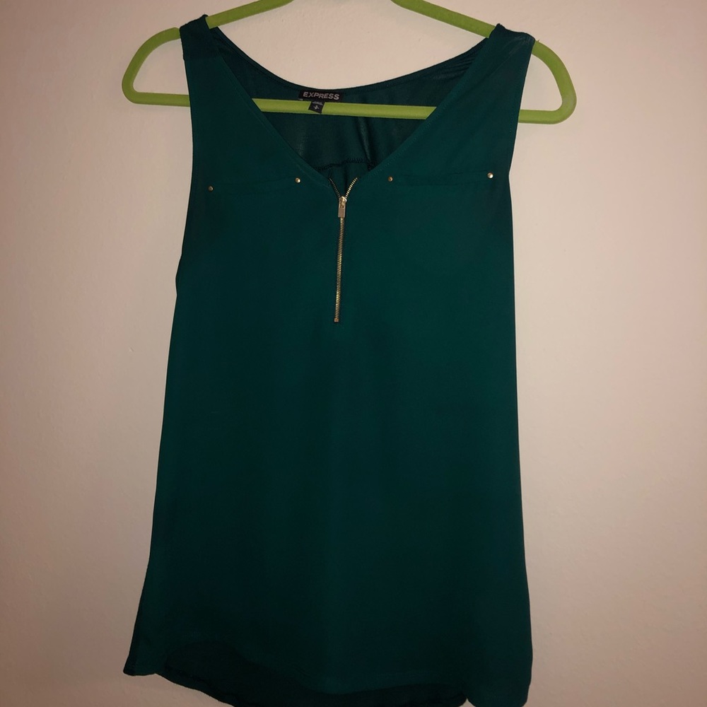Express emerald tank top